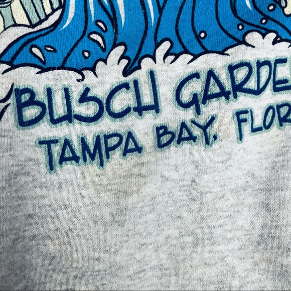 90s Busch Gardens Congo River Rapids Sweatshirt - Picture 13 of 15